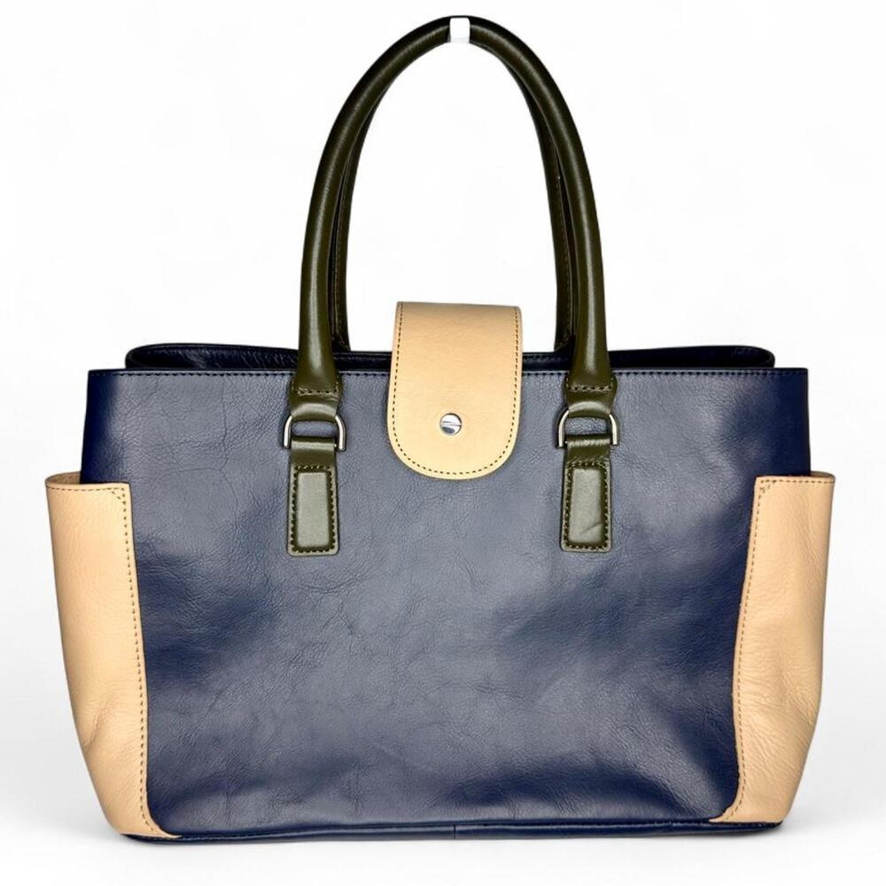 Talbots Shoulder Bag Navy Blue
